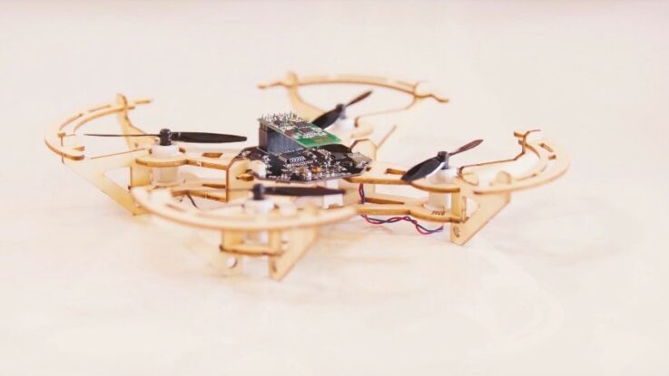 Деревянный беспилотник DIY Drone Kit Деревянный беспилотник DIY Drone Kit