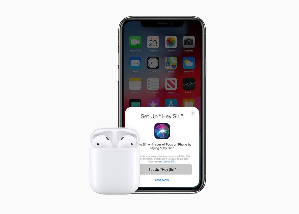 Apple Air Pods второго поколения Apple Air Pods второго поколения