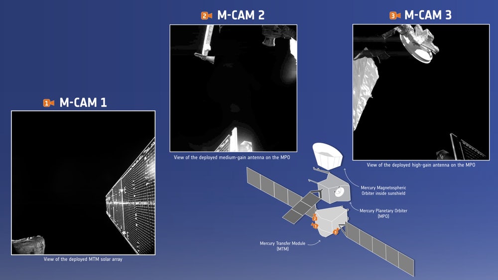 BepiColumbo на пути к Меркурию BepiColumbo на пути к Меркурию
