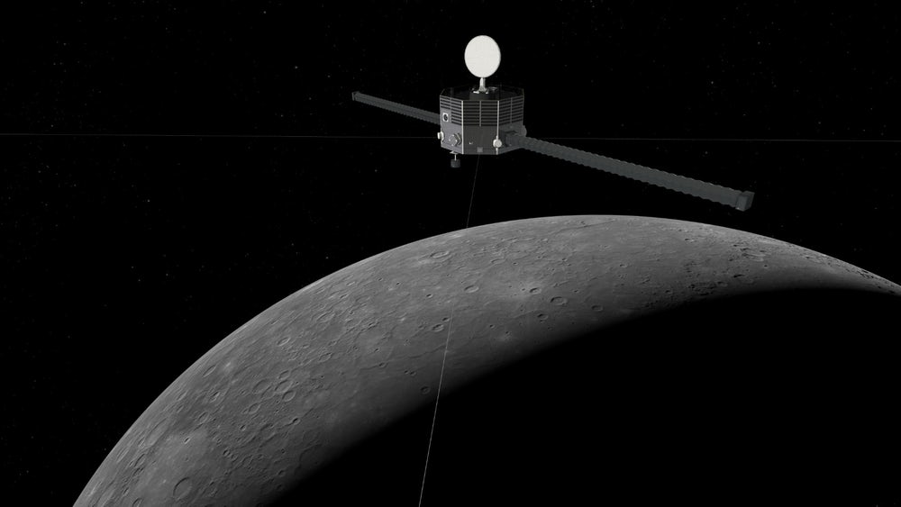 BepiColumbo на пути к Меркурию BepiColumbo на пути к Меркурию