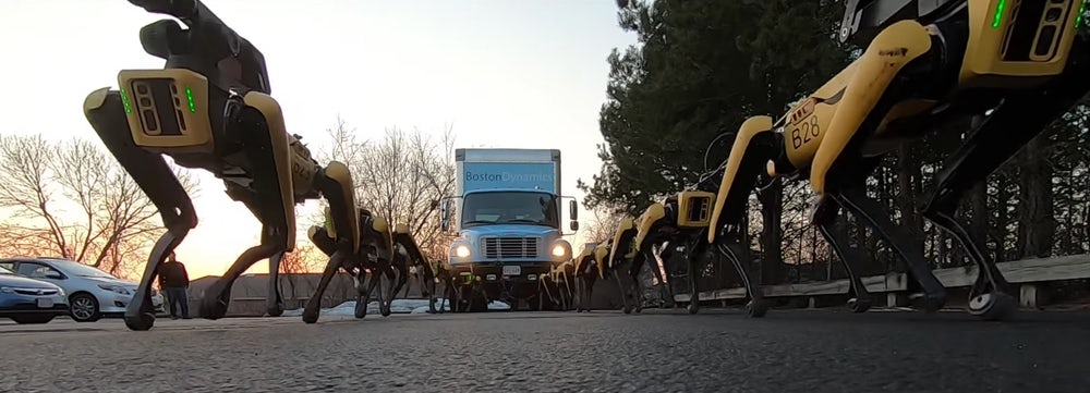 Робо-собаки Boston Dynamics Робо-собаки Boston Dynamics