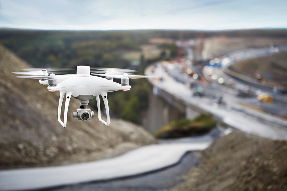 Дрон Phantom 4 получил настоящую работу