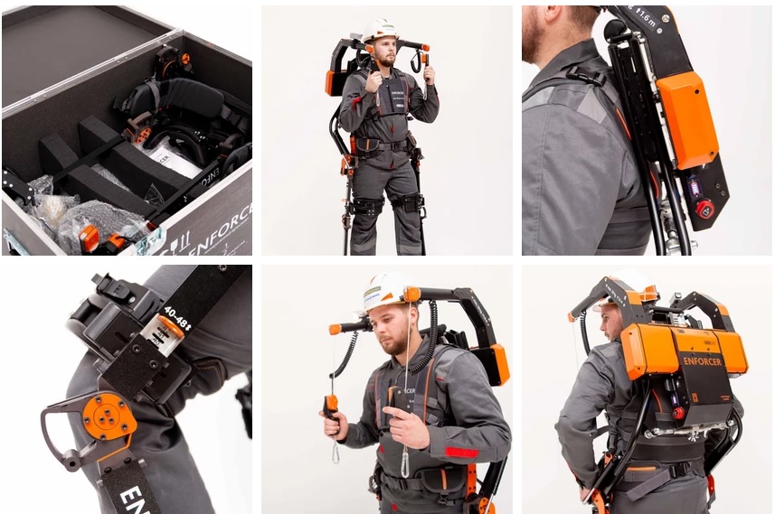 Экзоскелет для грузчиков Holdupper Экзоскелет для грузчиков Holdupper
