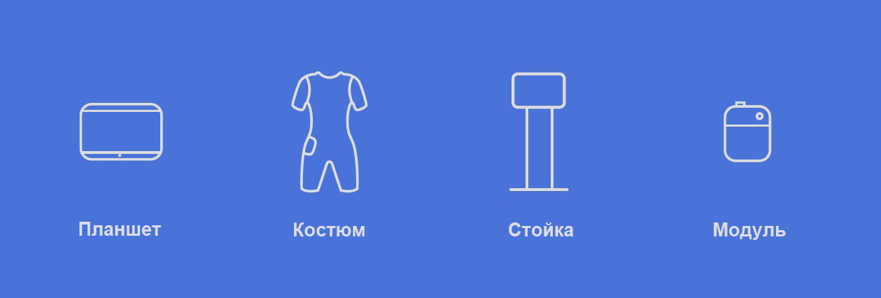 Оборудование для EMS тренировок Оборудование для EMS тренировок