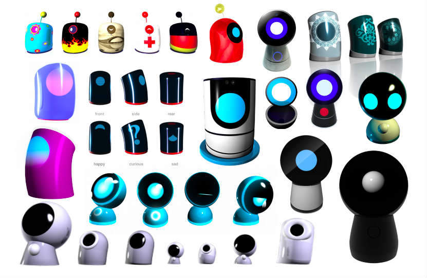 Новый дизайн робота Jibo Новый дизайн робота Jibo