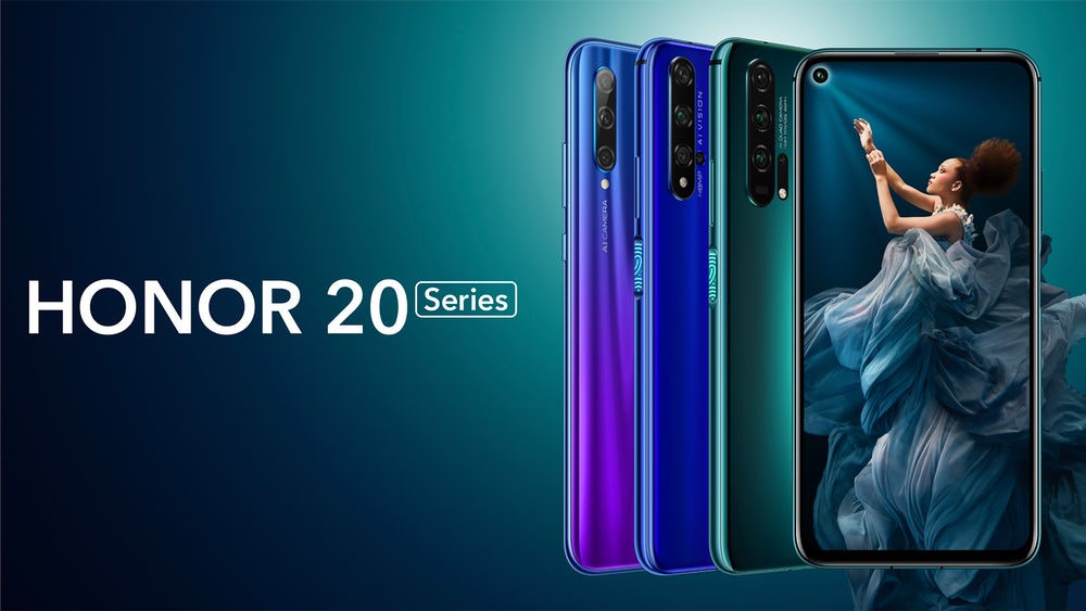 Honor 20 и Honor 20 Pro выводят на рынок телефон среднего класса