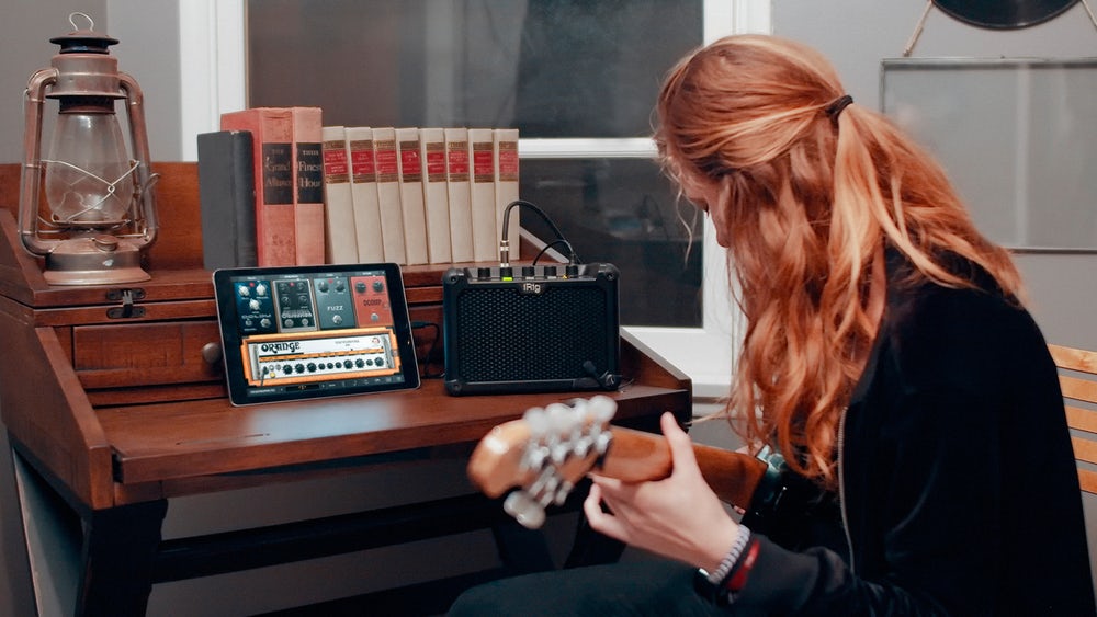iRig Micro Amp поставляется со встроенным USB интерфейсом