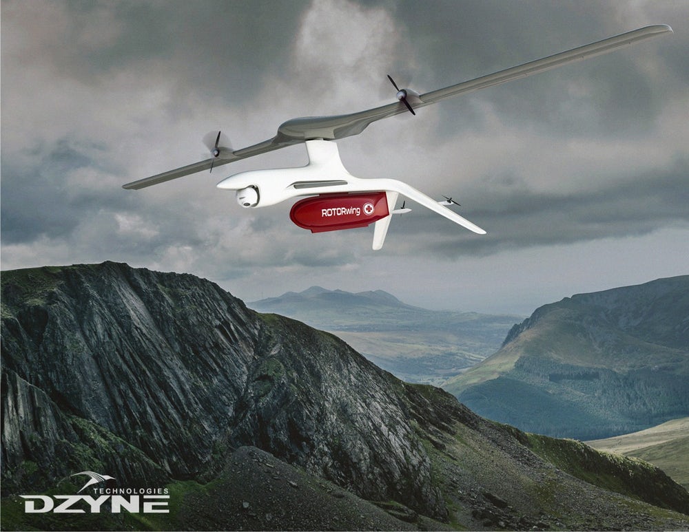 Крылья дрона VTOL – теперь и его лопасти Крылья дрона VTOL – теперь и его лопасти