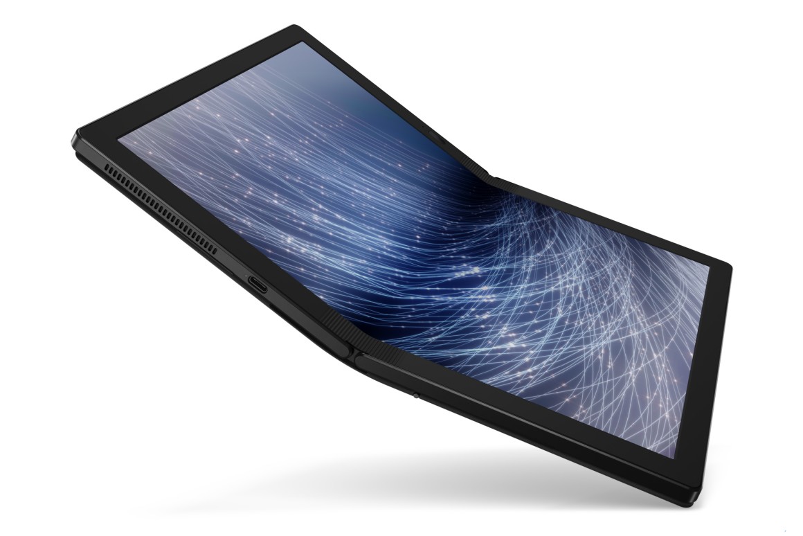 Lenovo представили первый в мире складной ПК ThinkPad X1 Fold на выставке CES