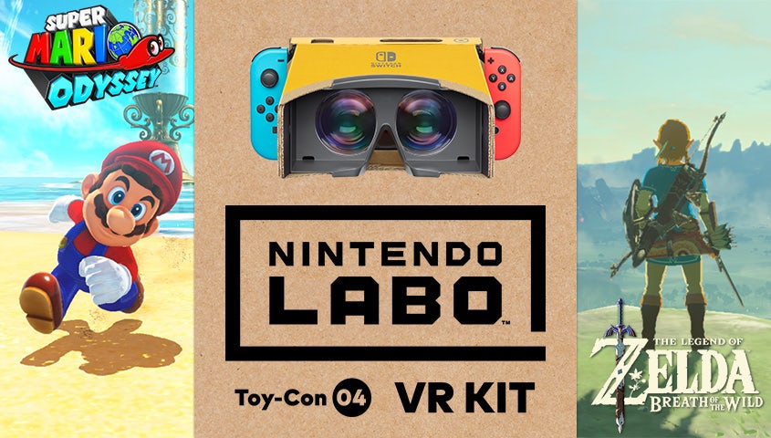Nintendo новые VR-режимы Nintendo новые VR-режимы