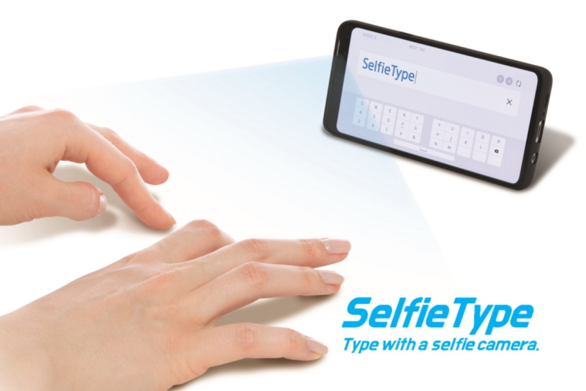 Созданная в центре разработок клавиатура Selfie Type будет продемонстрирована на CES 2020
