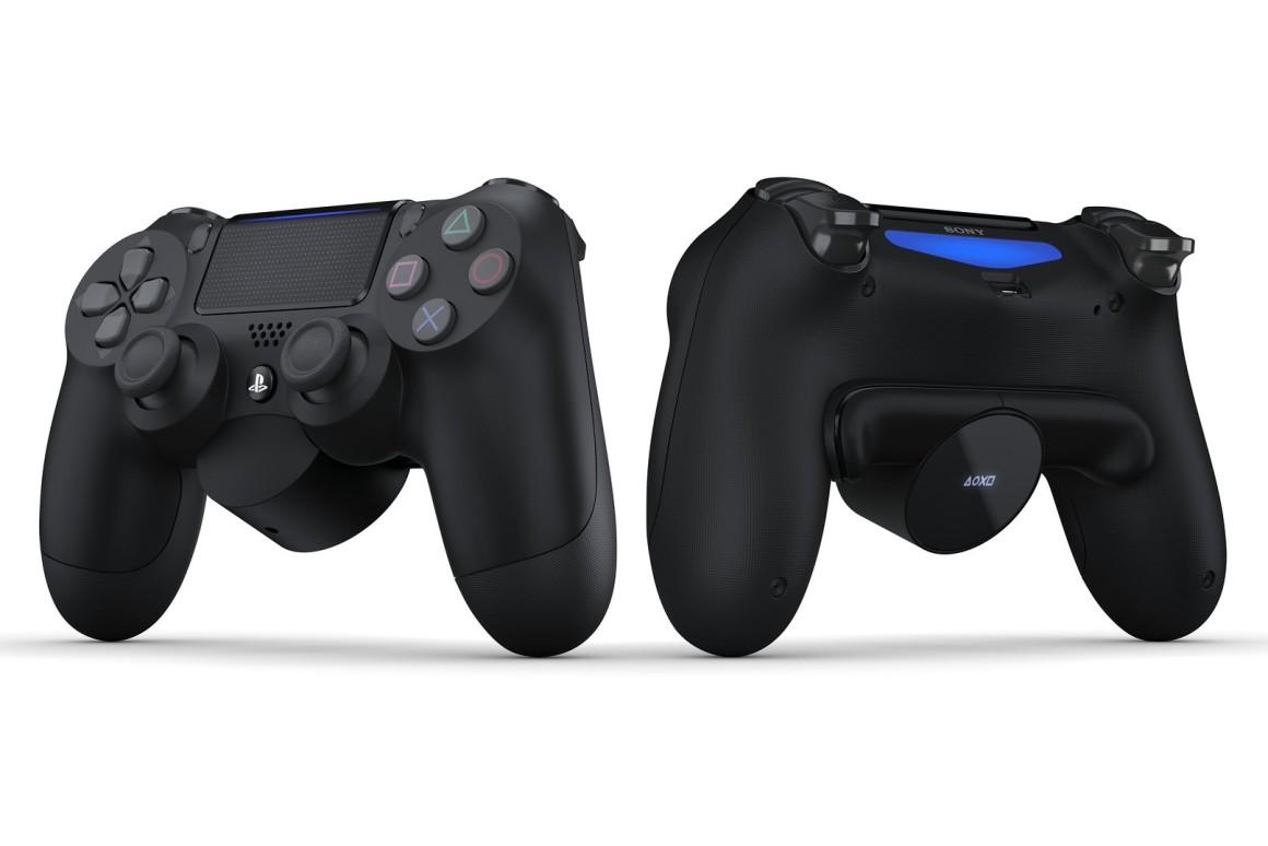 Приложение Button Attachment к контроллеру для PS4 позволит вам добавить настраиваемые кнопки сзади Приложение Button Attachment к контроллеру для PS4 позволит вам добавить настраиваемые кнопки сзади