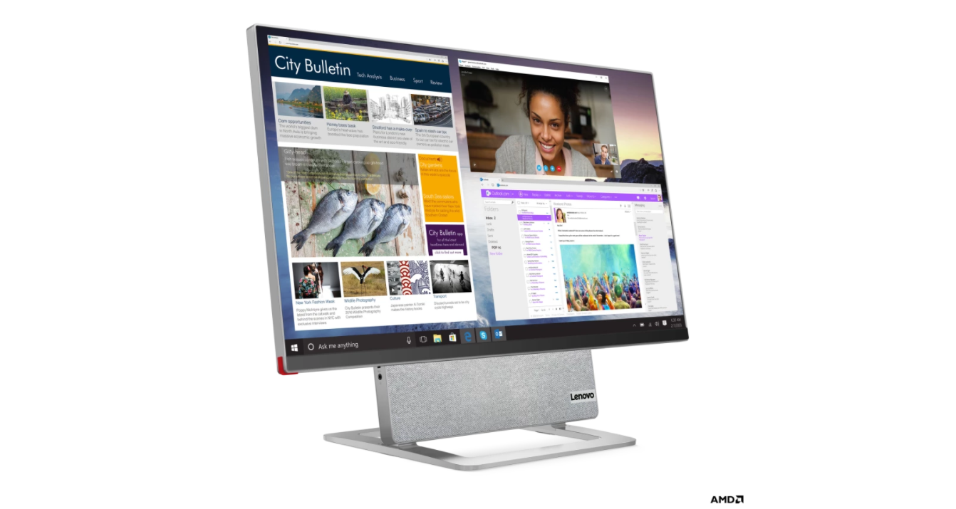 Представлен моноблок от Lenovo ориентацию которого можно менять Представлен моноблок от Lenovo ориентацию которого можно менять