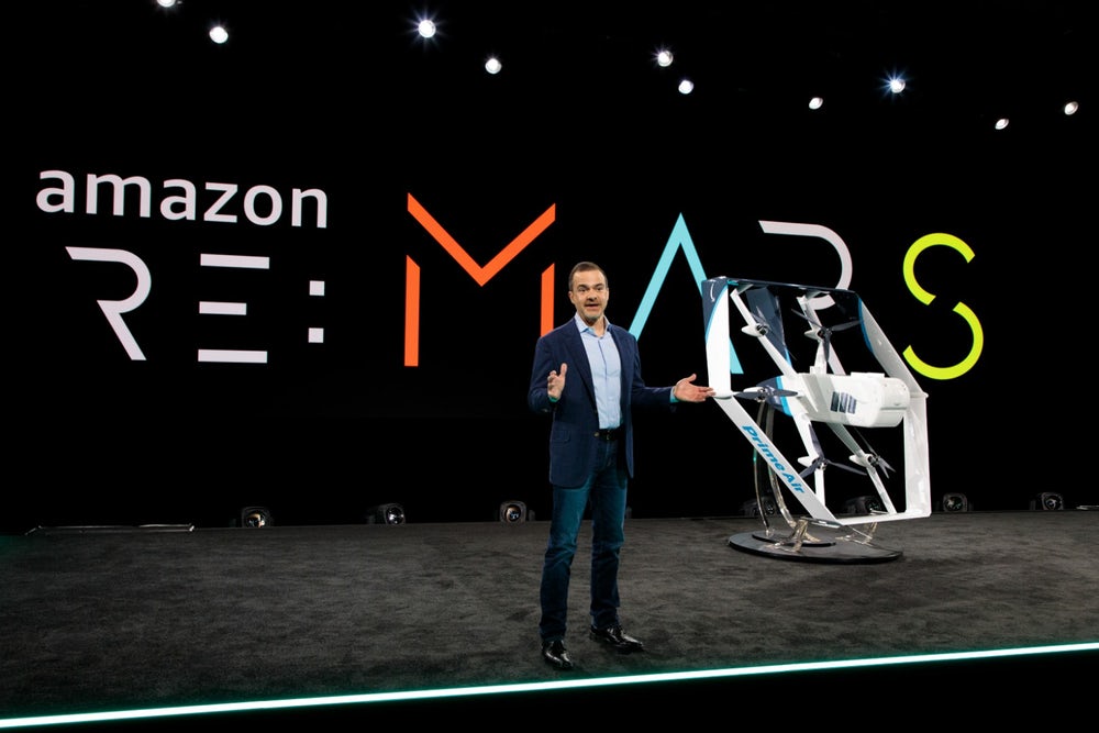 Amazon представляет последнюю версию своего беспилотника Prime Air