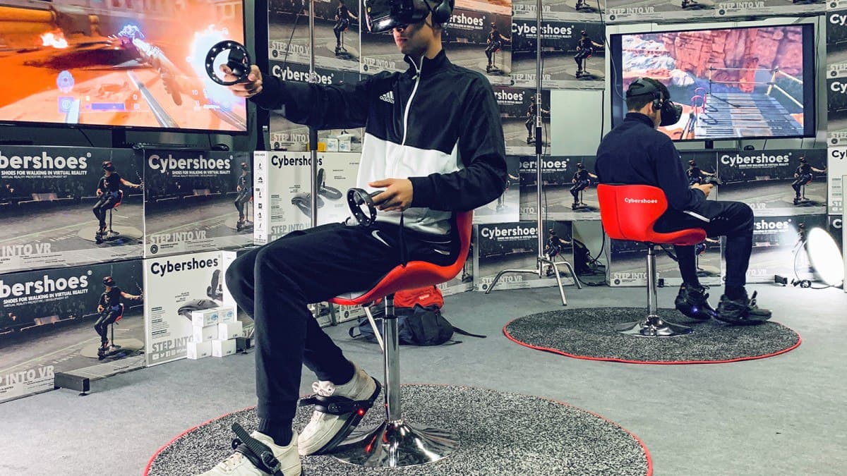 Cybershoes может решить проблему передвижения в VR Cybershoes может решить проблему передвижения в VR