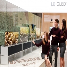 LG анонсирует первый в мире рулонный OLED-телевизор