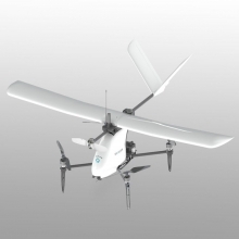Продержался в воздухе 60 минут многорежимный дрон Dronevolt