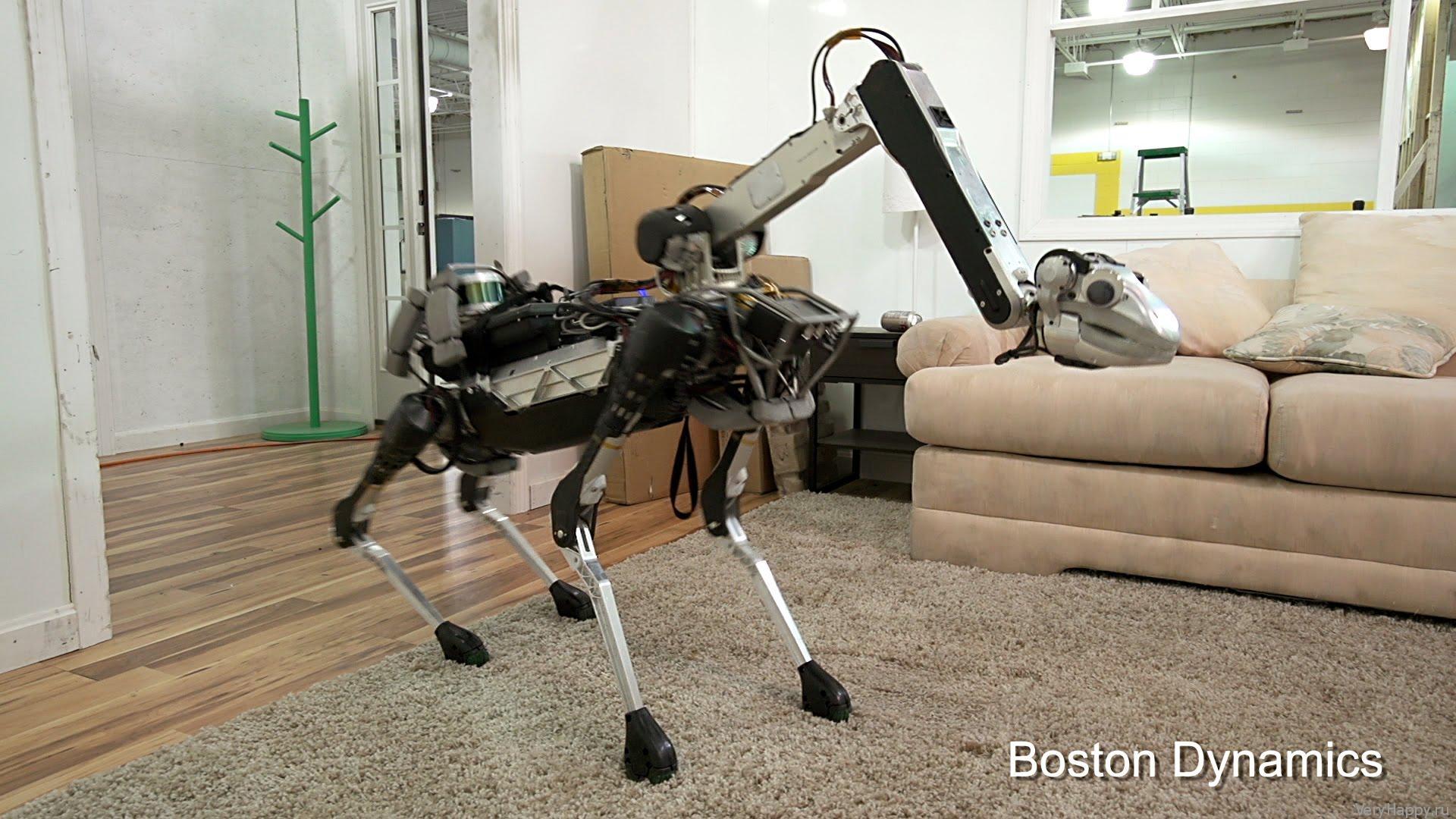 Робот-собака SpotMini от Boston Dynamics Робот-собака SpotMini от Boston Dynamics