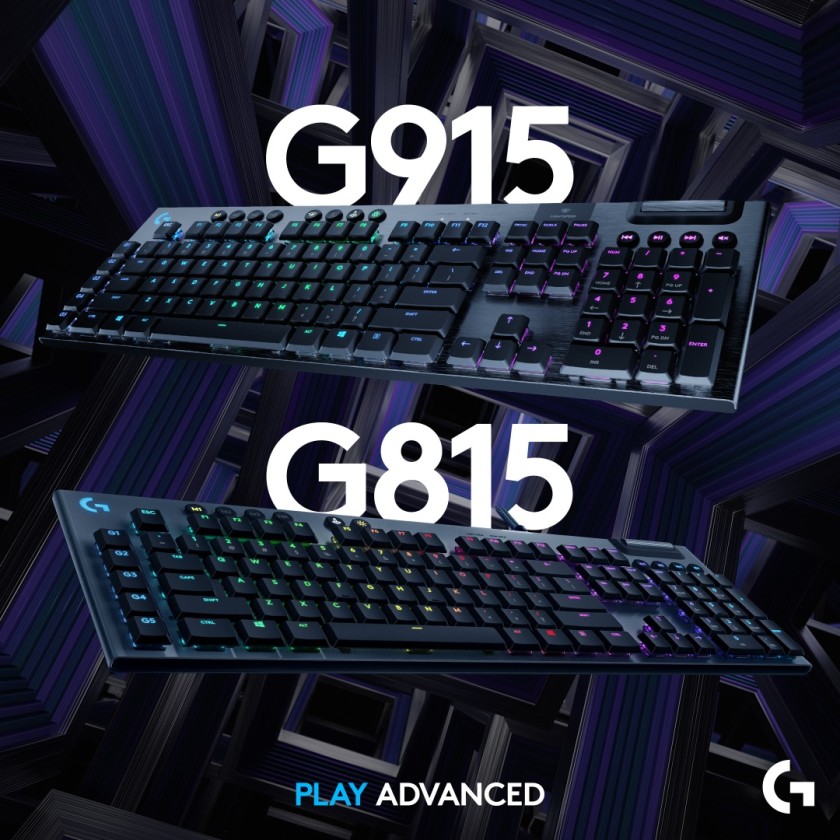 Новейшие клавиатуры Logitech G915 и G815 Light Sync становятся легче и лучше Новейшие клавиатуры Logitech G915 и G815 Light Sync становятся легче и лучше