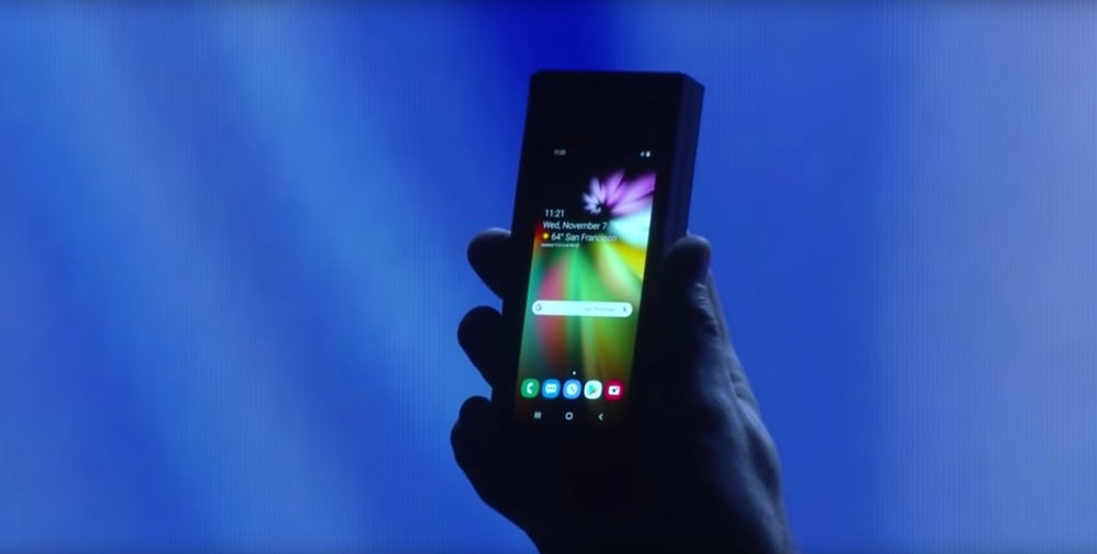 Складной телефон Samsung Складной телефон Samsung