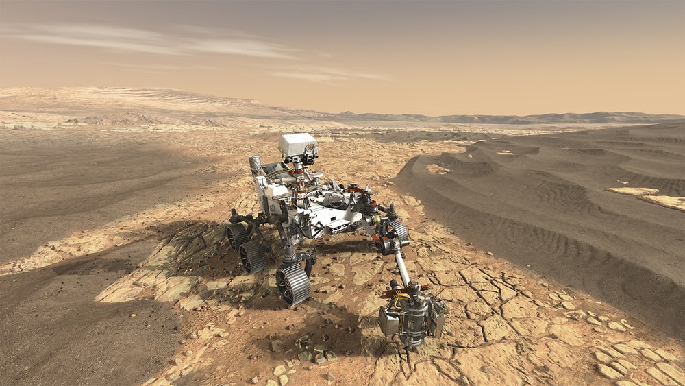 Термозащитный щит Mars 2020 Термозащитный щит Mars 2020