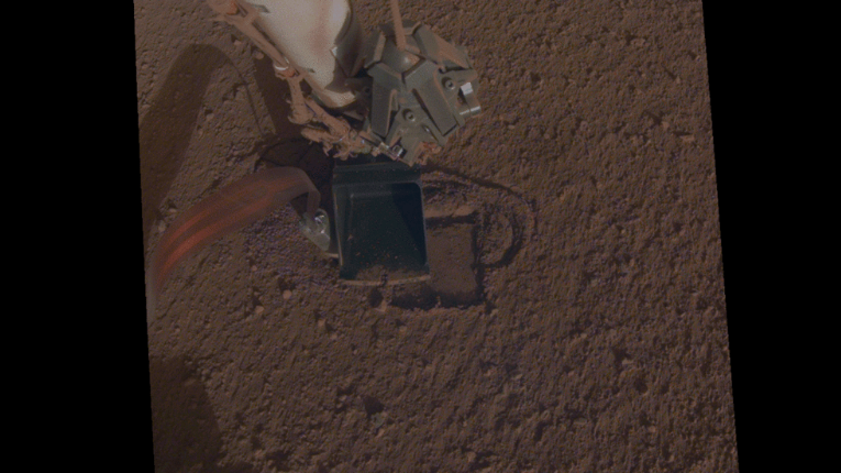 Устройство от Mars InSight под названием Mole снова работает Устройство от Mars InSight под названием Mole снова работает