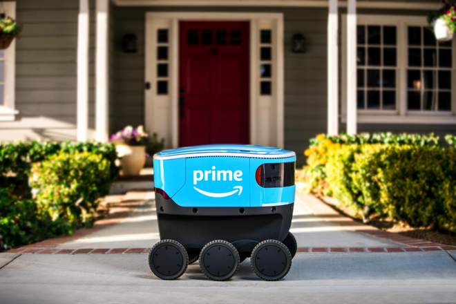 AMAZON представила нового робота Scout для доставки AMAZON представила нового робота Scout для доставки